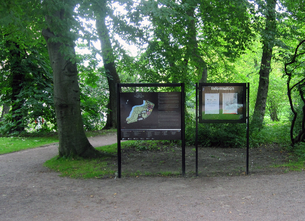 Översiktskarta på skylt